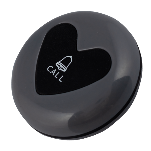 K-U1 влагозащищённая кнопка вызова (серый/чёрный)