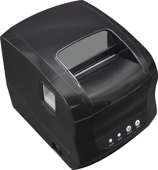 Принтер этикеток POScenter PC-365W (прямая термопечать, 3", USB+WIFI) черный